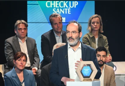 Lauréat : Gilles Debunne, Directeur technique et Co fondateur d' OSO-AI